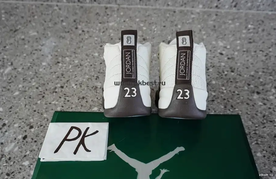 Jordan x GOD SoleFly and READY black 12 White SHIP Air Jordan MATERIALS TO PK RETAIL 0606